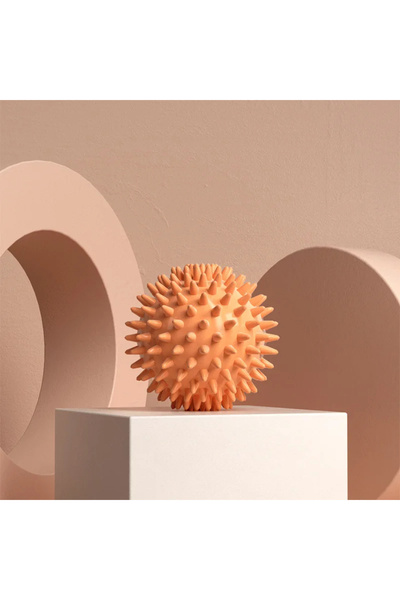 Choice Orange Hedgehog Massage Ball Yoga Fascia Ball Sports Fitness Muscle Re...