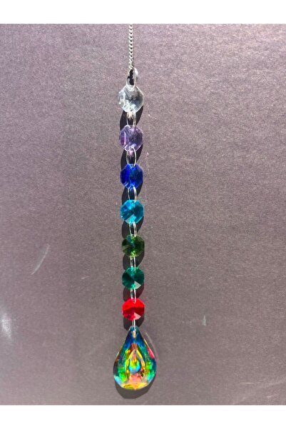 Bozy Suncatcher - Renkli Kristal Güneş Yakalayıcı - Meditasyon Pencere Duvar ...