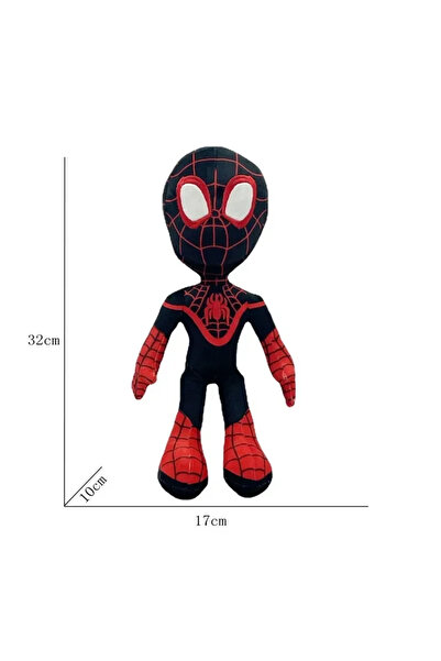 Choice Black Spiderman 25~30CM Anime Spiderman Plush Toys Into the Spider-Ver...