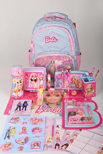 Barbie x Dekomus Lisanslı Deniz Kızı Collection Kırtasiye Seti Okul ve Kalem ...