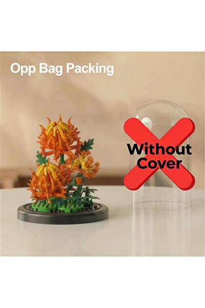 choice2 3107-No Cover Eternal Flower Bouquet Bonsai Potted Plant Micro Buildi...
