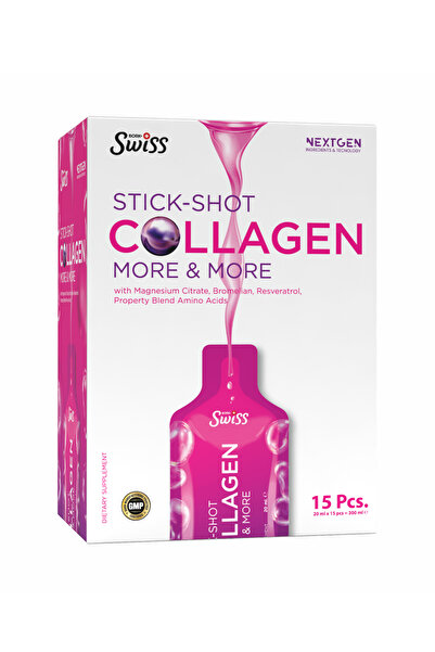 Bork Swiss Natural Hydrolize Collagen Beauty Complex 30x20ml Kolajen Stick Sh...