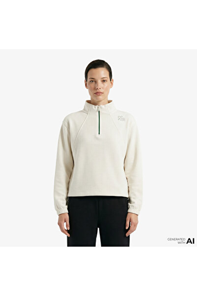 Anta Fearless Trip Women's Cream Sweatshirt