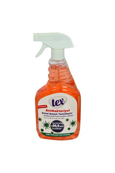 Tex Genel Amaçlı Temizleyici Tüm Yüzeyler İçin Turuncu Spreyli 750 ML