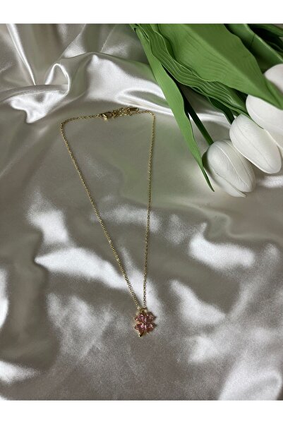 vevaroma Yonca gold kolye