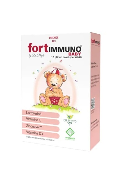 Secom Fortimmuno Baby, 10 plicuri orodispensabile,