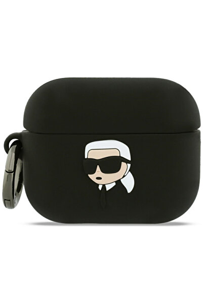 Karl Lagerfeld - Silicone Karl Head 3D (KLAP3RUNIKK) - Apple AirPods Pro 3 - ...