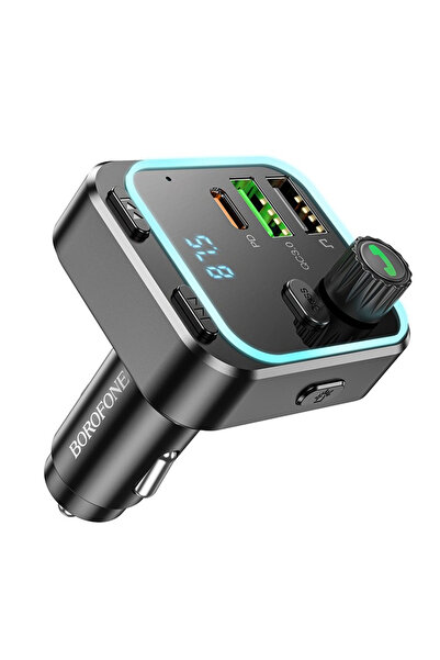 PS Products Borofone - Modulator FM și Încărcător Auto Highway (BC53) - Bluet...