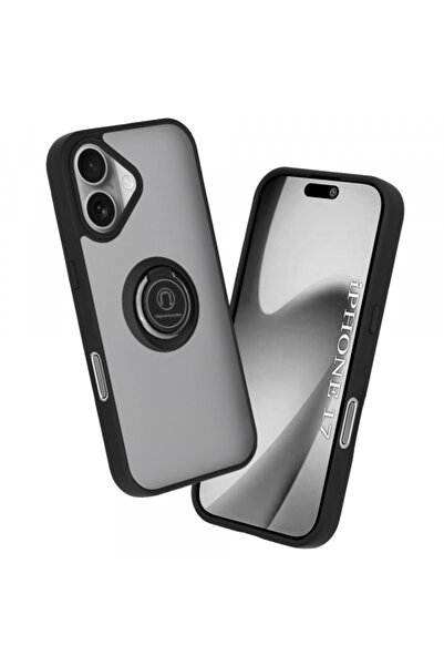 Stef's Cat Θήκη για Apple iPhone 17, Γάτα του Στεφ, Γκλινθ, Μαύρο