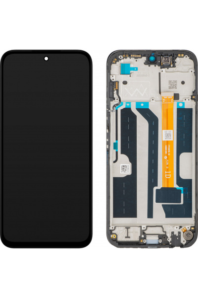 OPPO Display cu touchscreen A6x 4G/ A6t 4G/ A6c, cu ramă, negru, Service Pack...