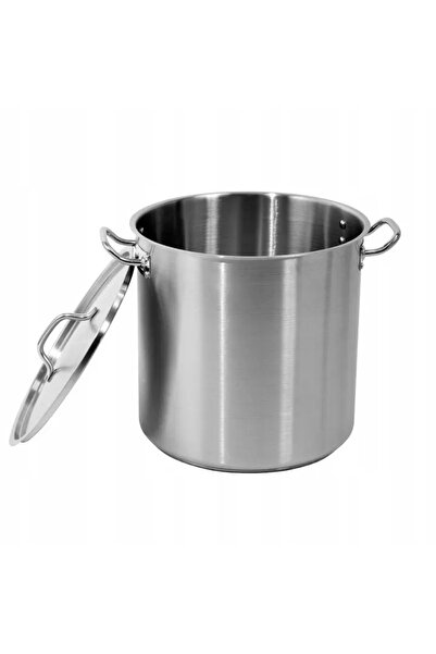 yato Oală adâncă cu capac, din inox, 36x36cm, 36,6L