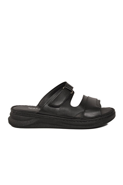 AYAKMOD Μαύρες ελαφριές γυναικείες παντόφλες 492147 Z