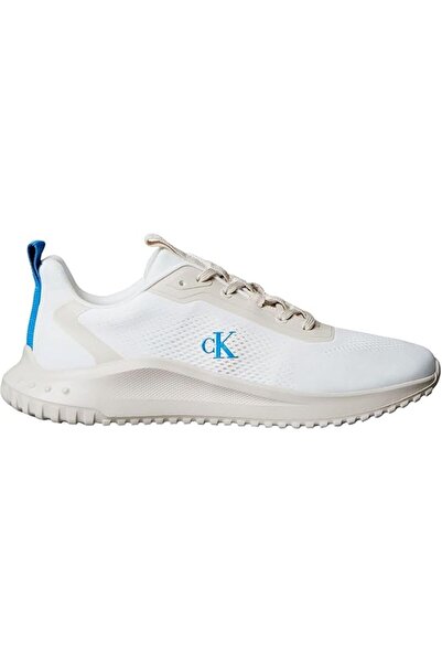 Calvin Klein Eva Runner Sock Tech Mix Beyaz Erkek Sneaker