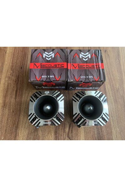 MACOUSTİC Deniz Sound Garage 11 cm Tweeter MTX 3 SPL 450 Watt 300 Rms