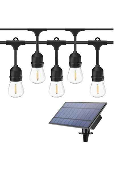 E-ANAMAG Ghirlanda Luminoasa Solara, 5 Metri cu 10 becuri,Solara