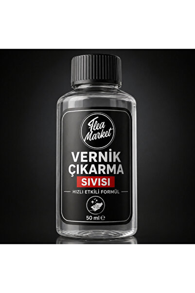 izmir bit pazarı Vernik çıkarıcı temizleme Sıvısı - 50 ml.