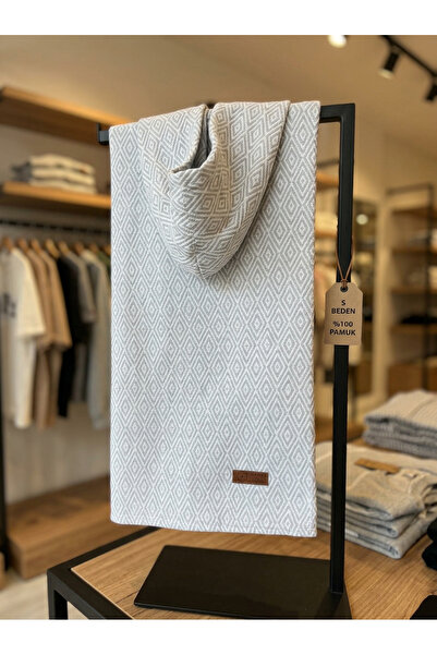 TaraAura %100 Pamuk Çocuk Panço Grey