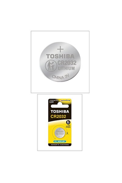 E-ANAMAG Μπαταρία λιθίου 3V CR2032 τύπου κέρματος, Toshiba 10806, σε blister