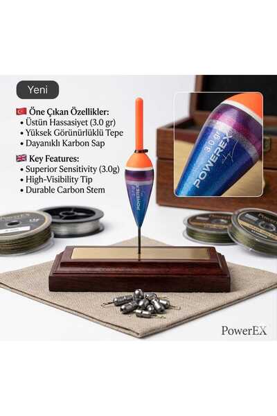 Av Deposu Balık Powerex 4-22 / 3 gr. Hassas Şamandıra Mantar