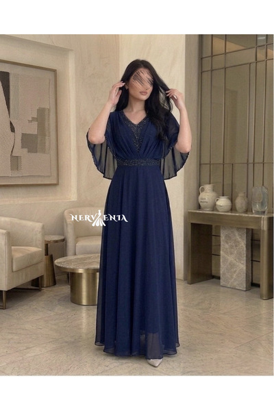 nervenia-sa Grandma Georgette Plus Size Dress for Special Occasions