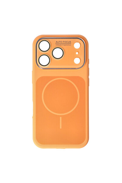 SEP Husa Silicon Magsafe Camera Shield Apple iPhone 17 Pro Portocaliu