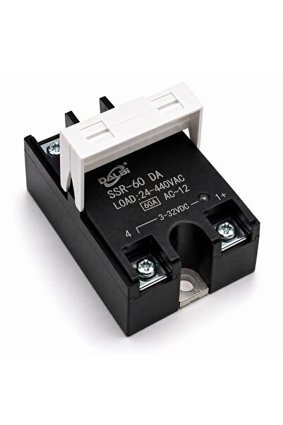 Stef's Cat Solid State Relay SSR-60 DA 60A 24-440V AC Control 3-32V DC