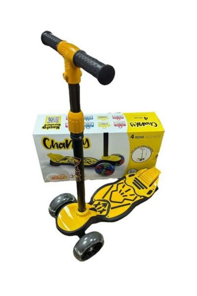Chanky Kalın Işıklı Teker Çocuk Scooter