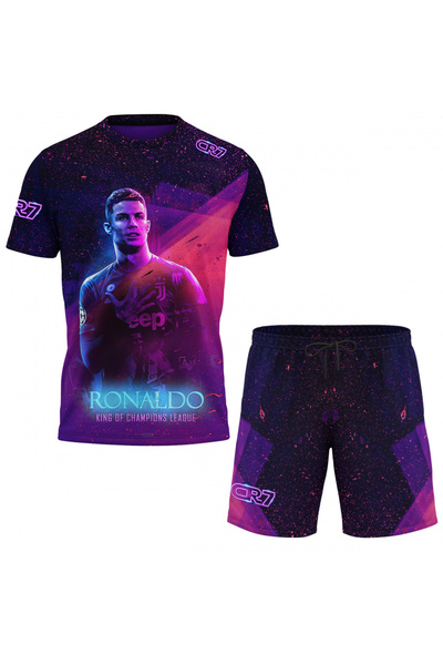 OEM Cristiano Ronaldo Men's T-Shirt and Shorts Set S082