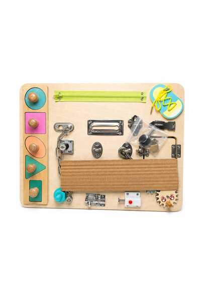 OEM Placă senzorială Montessori „Busy Board”
