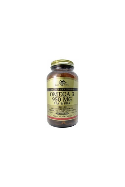Solgar Omega-3 950 Mg 100 Capsules