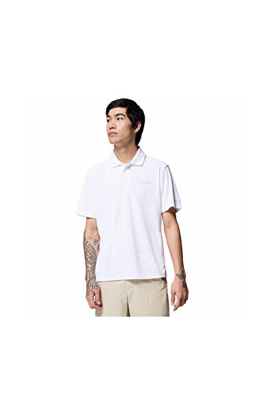 Columbia Freezer Polo Men's Casual Polo T-Shirt 2120291100 White