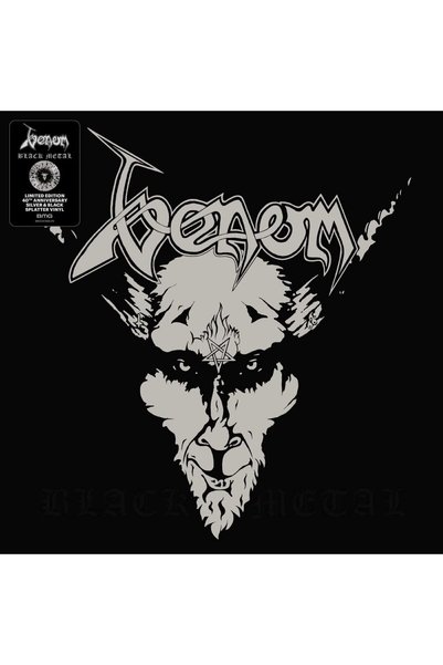 Yabancı - Venom / Black Metal (40th Ann.Edition - Gümüş&Siyah Splatter )