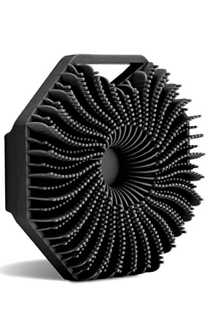 Veluora Silicone Exfoliating Body Brush - Octa Design Black