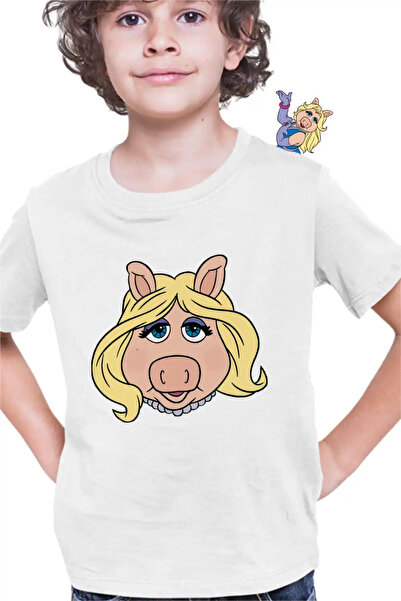 OEM Tricou Copii Baieti The Muppets Miss Piggy