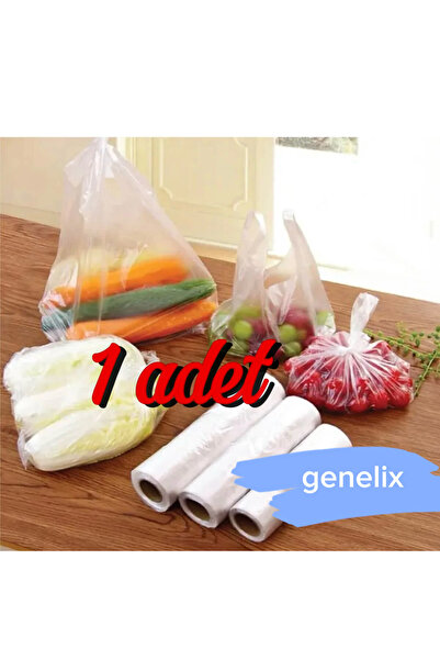 genelix 1 adet hışır atlet poşet orta boy