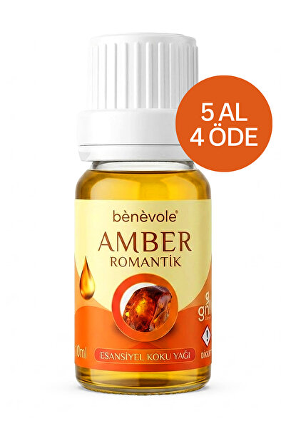 Benevole Amber Uçucu Koku Yağı | Esansiyel Yağ | Buhurdanlık Yağı | Difüzör E...