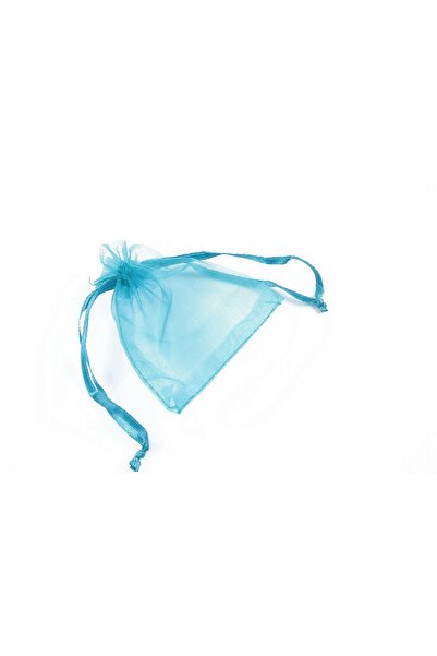 Saculet organza bleu aprox. (50 bucati/set) 6,5x8cm