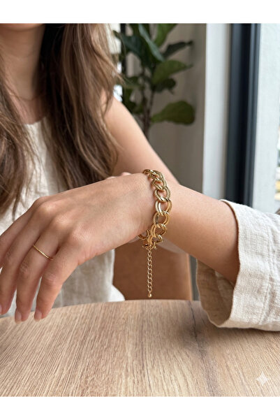 Store Samanyolu Çelik Bileklik GOLD