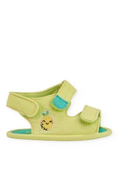 Tuc Tuc Erkek Bebek Ananas Baskı Cırt Cırtlı Sandalet 9-12 Ay YEŞİL