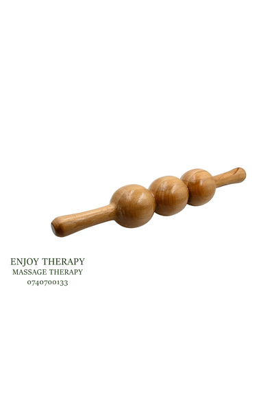 Enjoy Therapy - Rola ergonomoca din lemn pentru masaj si relaxare .