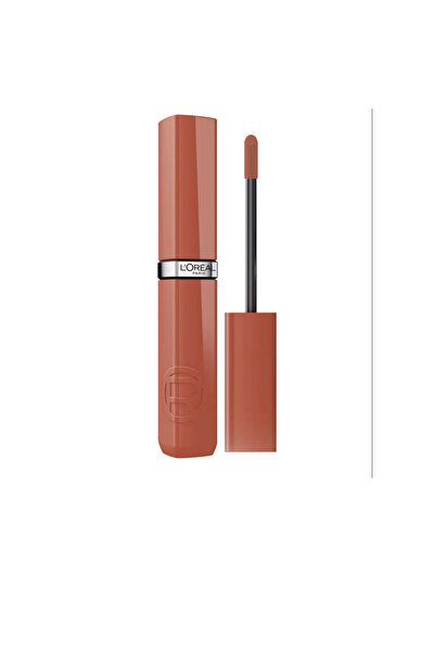 L'Oreal Paris Infallible Laque Flüssig-lipgloss Mit Vinyl-effekt #smoked Rose...