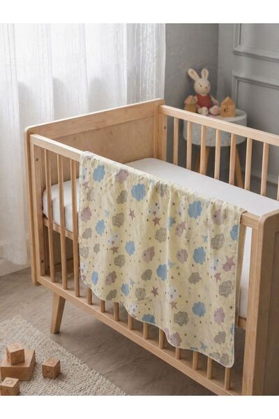 Balgüneş Tekstil Soft Müslin İnce Bebek Battaniyesi