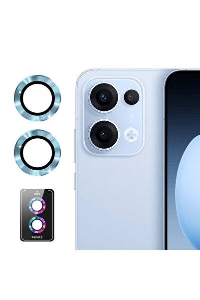 ENKAY Oppo Reno13 5G Κρίκοι Προστασίας για Κάμερα - Lens Protector Rings Ligh...