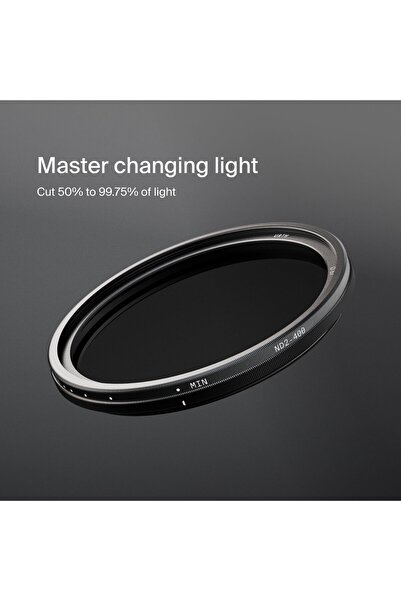 AZT 52mm Magsafe Manyetik Iphone Cep Telefonları için Nd2-Nd400 Uzun Pozlama ND Filtre