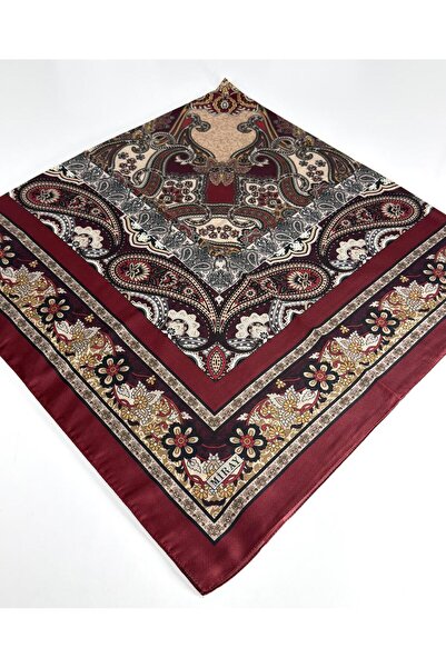 MİRAY Eșarfă supradimensionată din bumbac organic Nevada - 120 x 120 - 06452