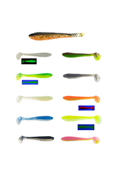 Fujin Round Bait 70 mm Silikon Balık