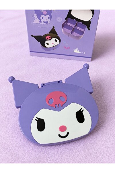 EMKSHOP Lunabox My Melody Kuromi Figure 4 Compartment Mini Organizer