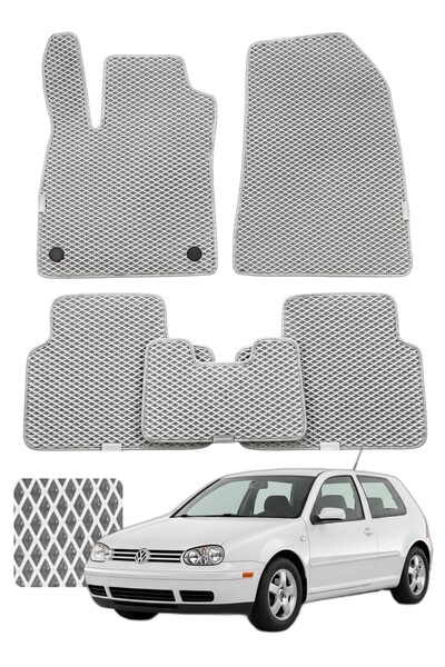 Evanotion Volkswagen Golf 1997-2003 Mk4 Özelleştirilebilir Premium Eva Oto Pa...