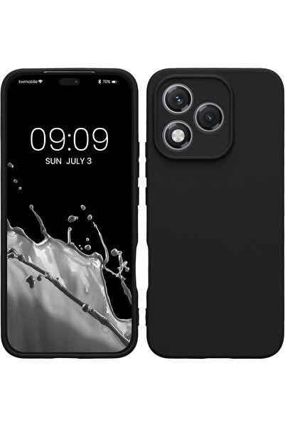 bestcase Husă Premium Liquid Silicon + Folie de sticlă Compatibilă cu Honor 4...