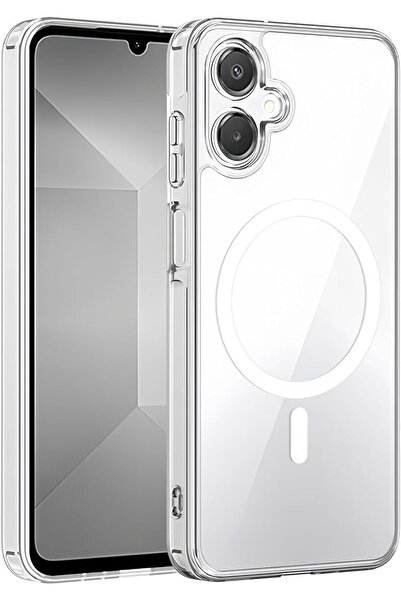 bestcase Husă MagSafe Antișoc + Folie de sticlă compatibilă cu Samsung Galaxy...